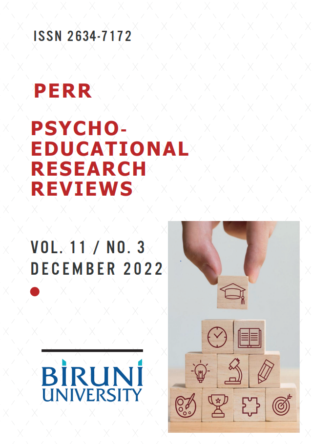 					View Vol. 11 No. 3 (2022): Psycho-Educational Research Reviews
				