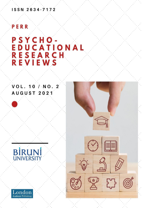 					View Vol. 10 No. 2 (2021): Pyscho-Educational Resarch Reviews
				