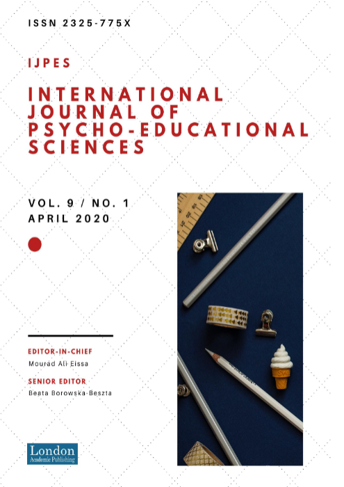 					View Vol. 9 No. 1 (2020): Psycho-Educational Research Reviews
				